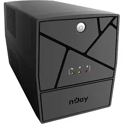 Джерело безперебійного живлення NJOY Keen 2000 (UPLI-LI200KE-CG01B) Lin.int., AVR, 4 x евро, пластик - мініатюра 2