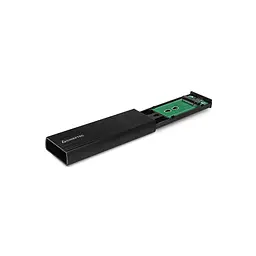 Кишеня зовнішня Chieftec USB 3.2 Gen2 Type-C M.2 PCIe NVMe/SATA SSD (CEB-M2C-TL) - мініатюра 3