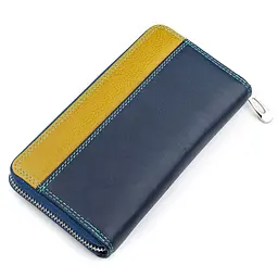 Гаманець жіночий ST Leather 18375 (SB71) на блискавці синій