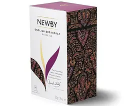 Чай чорний Newby Англійський сніданок в пакетиках 25 шт (310050) - мініатюра 2