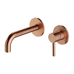 Змішувач для умивальника прихованого монтажу Omnires Y brushed copper Y1215HCPB, Золотий