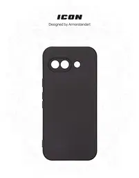 Чехол ArmorStandart ICON для Google Pixel 9a Camera cover Black (ARM83646) - мініатюра 3