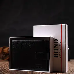 Шкіряний чоловічий гаманець Bond 13х9,5х1,5 см acs0026926 - мініатюра 9