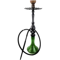 Кальян KARMA HOOKAH 3.1 Black (Craft Crash Green) - мініатюра 2