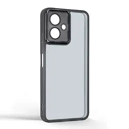 Защитный чехол для Infinix Smart 10 4G, Shade, черный, TPU+PC, матовый, защита всего корпуса, панель-накладка, противоударный, с высокими бортами, амортизирует удары при падениях, ArmorStandart (ARM87142) - мініатюра 2