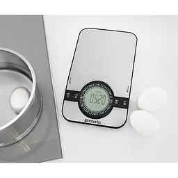 Ваги кухонні Brabantia Profile цифрові сріблясті (480607) - мініатюра 4