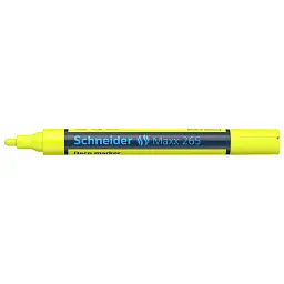 Маркер Schneider MAXX 265 крейдовий 2-3 мм, жовтий (S126505)