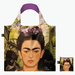 Сумка шоппер LOQI FRIDA KAHLO Self Portrait (FK.SP.R) - мініатюра 3