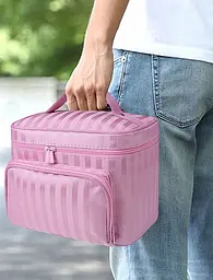 Дорожня косметичка б'юті кейс 5L 17x22x15 рожевий Trip Story sum0028905 - мініатюра 3