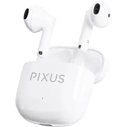 Навушники бездротові Muse TWS, White, Bluetooth 5.3, мікрофон Pixus teh0028023 - мініатюра 3