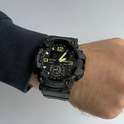 Наручний годинник чоловічий 1520BK All Black. Skmei acs0030704 - мініатюра 3