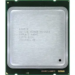 Процесор Intel Xeon E5 2690 (CM8062101122501) (Socket 2011, 16T, 3.9 ГГц, Tray) Б/в