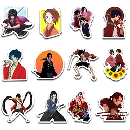 Стікерпак набір наклейок G-Toys Samurai Champloo 45 шт. (SP SC 01) - мініатюра 2