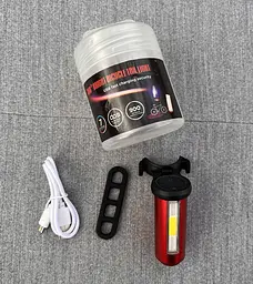 Велосипедна задня фара мигалка Bike Light 246 вело підсвічування кілька режимів - мініатюра 6