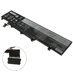 Батарея для ноутбука Lenovo L19L3PD5 (ThinkPad E14 Gen 2 E15 Gen 2) 11.1V 4120mAh 45Wh Чорний