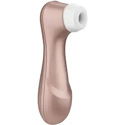 Вакуумний кліторальний стимулятор з вібрацією Satisfyer Pro 2 Next Generation золотий