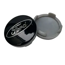Ковпак колеса Ford чорний 54 мм пластик 1 шт OEM 6M211003AA (ковпачок, заглушка диска)