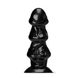Анальна пробка All Black Steroid ABS22 Shuttlecock 24 см (чорний) - мініатюра 4