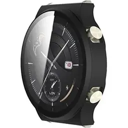 Чохол-накладка DK Пластик Gloss Скло Full Cover Huawei Watch GT 2 Pro 46mm (black)