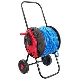 Котушка для шлангу на колесах Intertool до 60 м