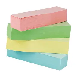 Стікер-закладка Buromax Plastic bookmarks 51x12mm, 4*100шт, rectangles,pastel colors (BM.2306-99)