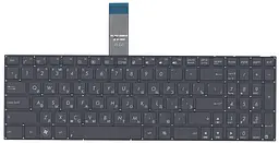 Клавіатура для ноутбука Asus A56, F552, K56, R501, R510, X501, X550, A550, F550, F552, K550, P550, R513, X552, A750, K750, X750 Black, (No Fra