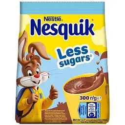 Какао Nestle Nesquik Less sugar 300 г