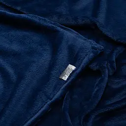 Плед Ardesto Flannel 200x220 см 100% поліестер синій pbe0050455 - мініатюра 4