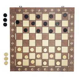 Набір настільних ігор "Шахи, нарди, шашки 3 в 1" Set1 NE-LG-11 ігрове поле 40х40 см - мініатюра 4