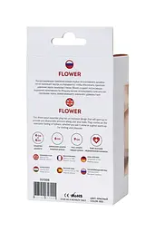 Анальна пробка ToDo Expander Plug Flower 9 см (червоний) - мініатюра 7