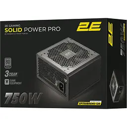 Блок живлення 2E Gaming Solid Power Pro 750W (2E-SP750BRSMII-120) [140613] - мініатюра 6