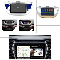 Автомагнітола 9" Android 10 XPRO Hyundai Tucson/IX35 2015-2017 (MER-14112_6006) - мініатюра 15