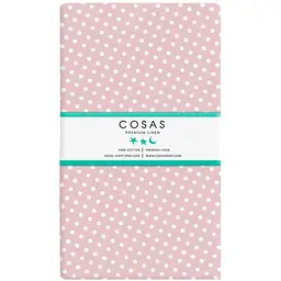 Простирадло Cosas полуторне 155х240 rose dots, рожевий (ГорохРоз_215)