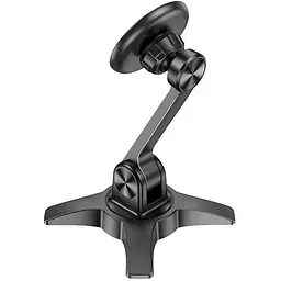 Тримач HOCO HD2 Joy ring magnetic desktop stand магнітне кільце чорне - мініатюра 2