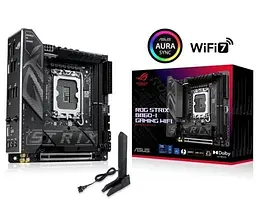 Материнська плата ASUS ROG STRIX B860-I GAMING WIFI (ROG STRIX B860-I GAMING WIFI) (Socket 1851, Intel B860, Mini-ITX) - мініатюра 8