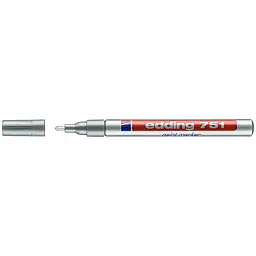 Маркер Edding Paint e-751 1-2 мм круглий срібний (e-751/54)