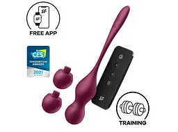 Вагінальні кульки Satisfyer Love Birds Vary (App) - мініатюра 5