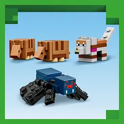 Конструктор LEGO Minecraft Шахтна експедиція «Броненосець», 247 деталей (21269) - мініатюра 7