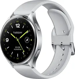 Смарт-годинник Xiaomi Watch 2 Silver Case with Gray TPU Strap (BHR8034GL) (Global Version) - мініатюра 2