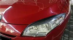 Вії фар Fly для Renault Megane III 2008-2014 Чорні 2 шт