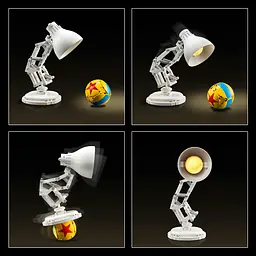 Конструктор LEGO Ideas Disney Pixar Luxo Jr. 613 деталей (21357) - мініатюра 12