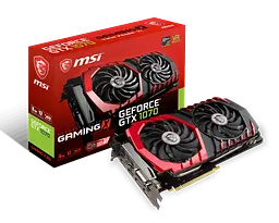 Відеокарта GeForce GTX 1070 8GB MSI Gaming X (GTX 1070 GAMING X 8G) Б/В