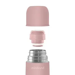 Термос для рідин Miniland Silky Thermos Leaves, 500 мл, рожевий - мініатюра 2