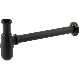 Сифон MIXXUS для раковини без випуску чорний SIPHON-01 BLACK 1 1/4"