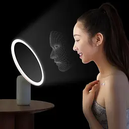 Дзеркало на акумуляторі настільне з LED-підсвіткою Doco DM001 - мініатюра 6