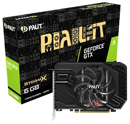 Відеокарта GeForce GTX 1660 Super 6GB Palit StormX (NE6166S018J9-161F) Б/В