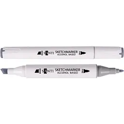 Набір спиртових маркерів Santi Professional SA-CG6 холодний сірий 6 шт. (390832)