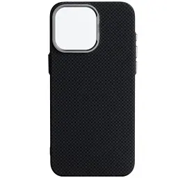 Чохол до мобільного телефона Armorstandart LikeCarbon2 MagCase Apple iPhone 16 Pro Max Kevlar Black (ARM88382) - мініатюра 3