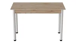 Стіл кухонний Ferrum-decor Беніта 75x120x80 Білий ДСП Сан-Марино 16мм (FRD-105647) - мініатюра 3