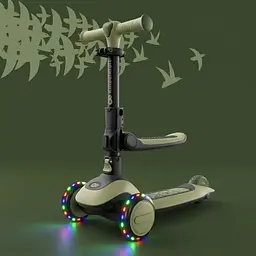 Самокат Kinderkraft Halley 2 Grassland Green (KRHALL02GRE0000) - мініатюра 6